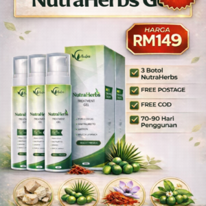 Set Paling Jimat - 3 Botol Nutraherb Gel
